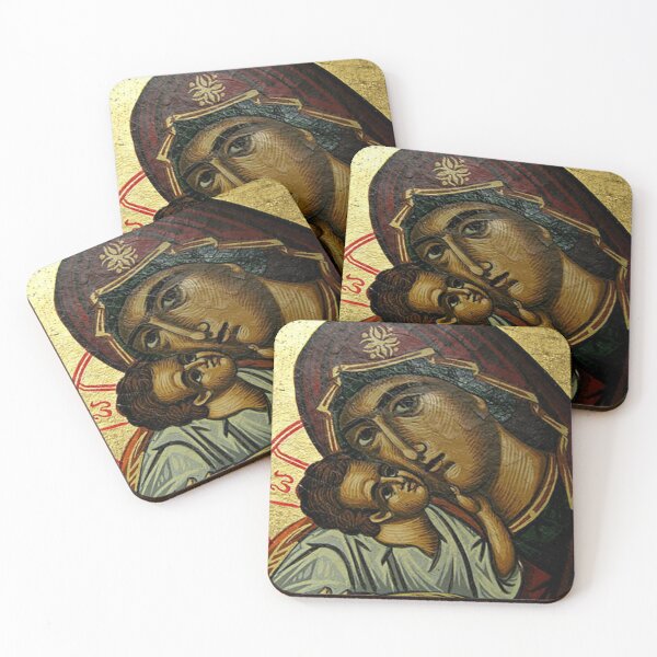 Item preview, Christian Icon Virgin Mary designed and sold by sandyholly.