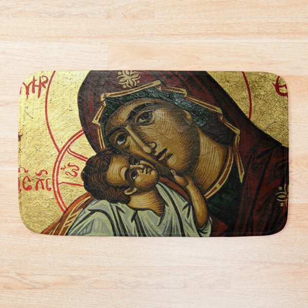 Item preview, Christian Icon Virgin Mary designed and sold by sandyholly.