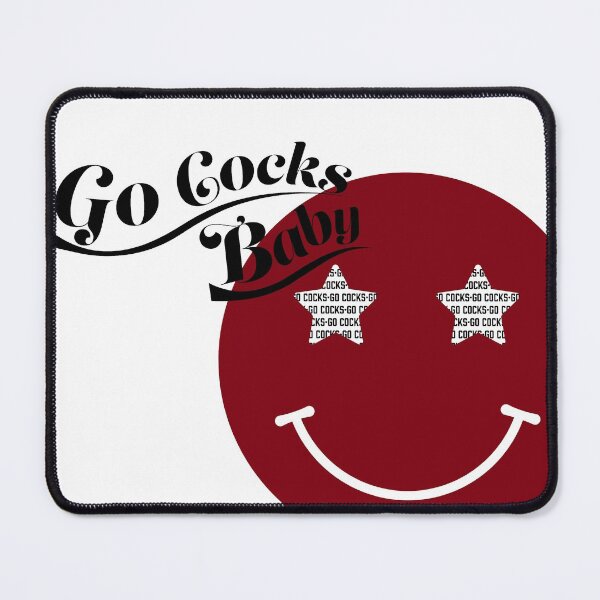 Item preview, Go Cocks Smiley Face designed and sold by Gabrielle Joyce.