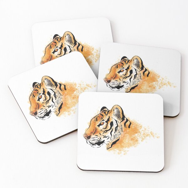 Item preview, Watercolor Tiger designed and sold by thom-z.