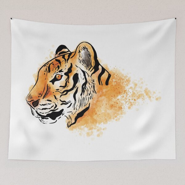 Item preview, Watercolor Tiger designed and sold by thom-z.