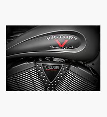 Victory Motorcycle Photographic Print