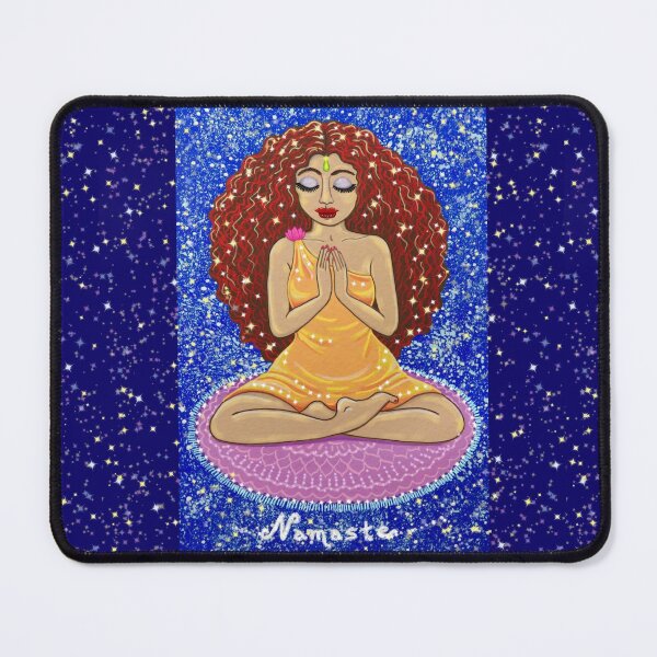 Item preview, Glowing Namaste Starchild designed and sold by Soozie Wray.