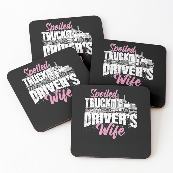 Item preview, Spoiled truck drivers wife - truckers wife designed and sold by Carrie Schroeder.