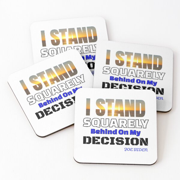 Item preview, I STAND SQUARLEY Behind On My DECISION designed and sold by Isheilstylish.