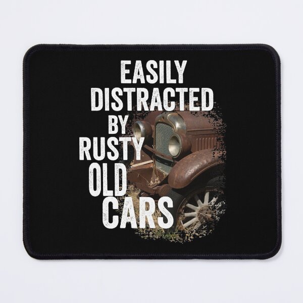 Item preview, Vintage designed; Easily distracted by rusty old cars designed and sold by Department61.