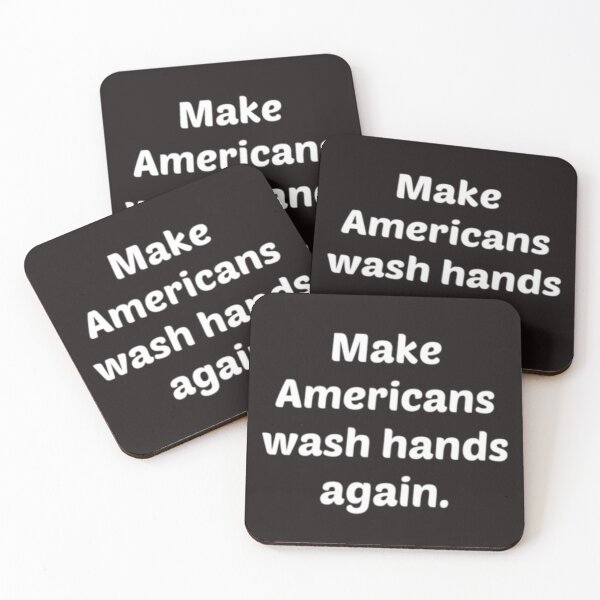 Item preview, Make Americans wash hands again designed and sold by designfy.