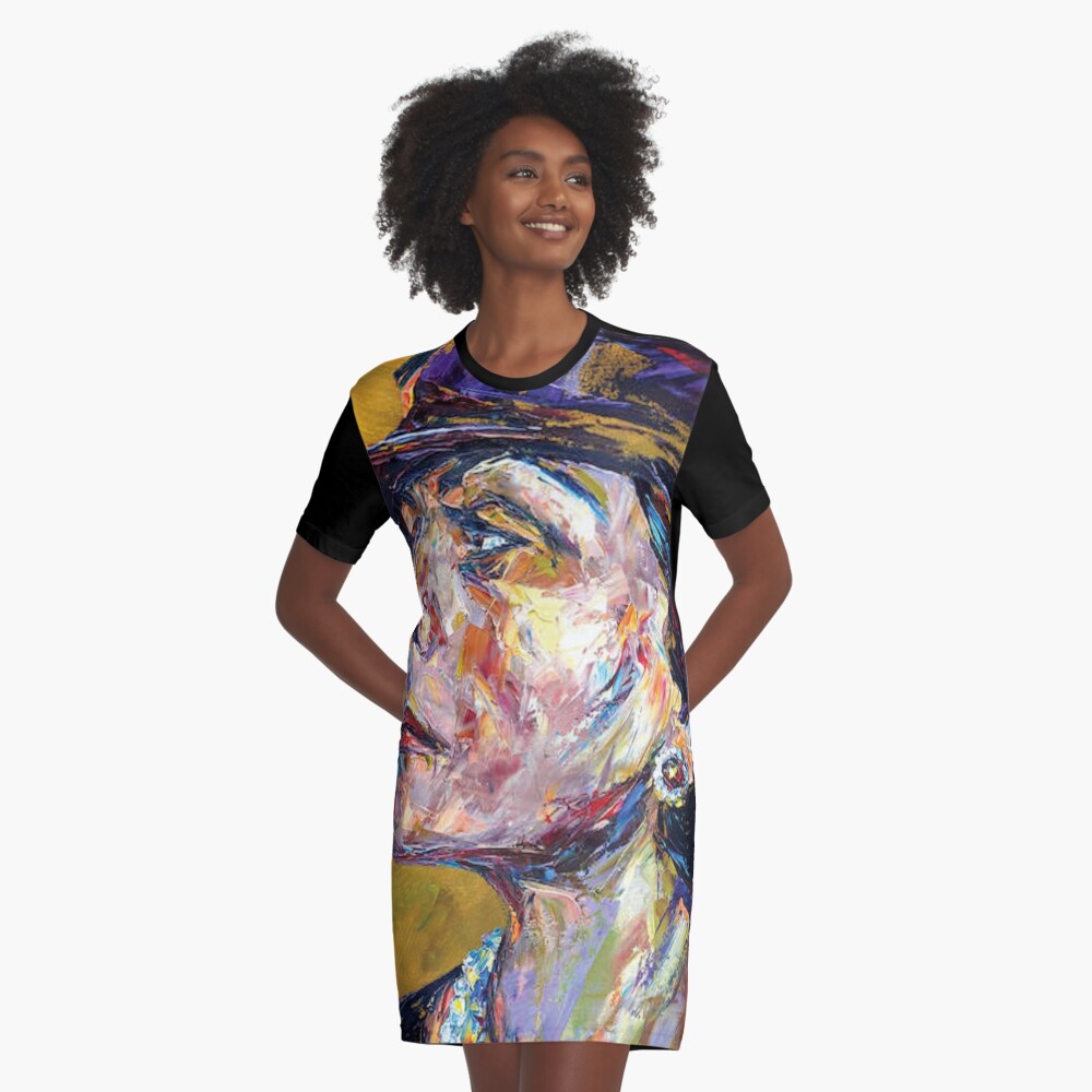 Coco Chanel Graphic T-Shirt Dress for Sale by Printsachse