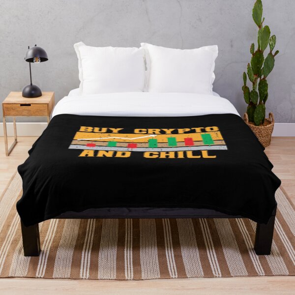 Artikelvorschau, Krypto kaufen und Chillen entworfen und verkauft von willCDesign.