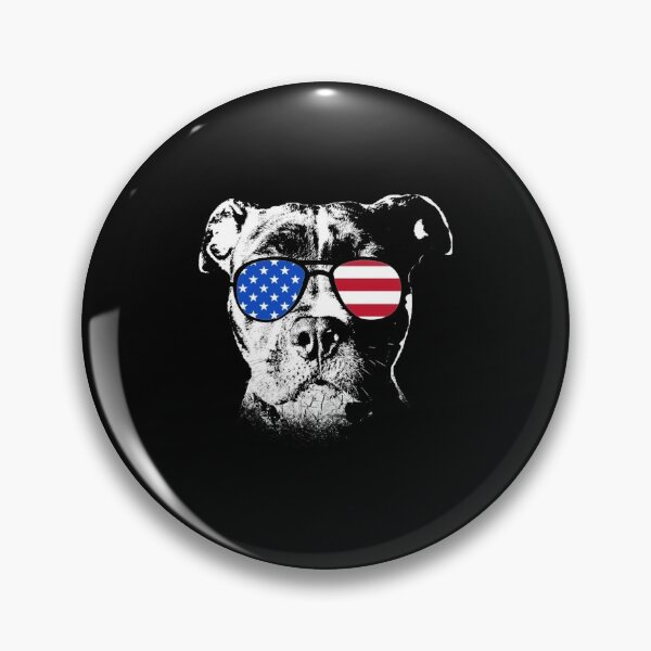 Item preview, Pit bull Dog Lover shirts USA Flag 4th of july designed and sold by Carrie Schroeder.