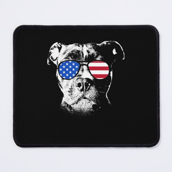 Item preview, Pit bull Dog Lover shirts USA Flag 4th of july designed and sold by Carrie Schroeder.