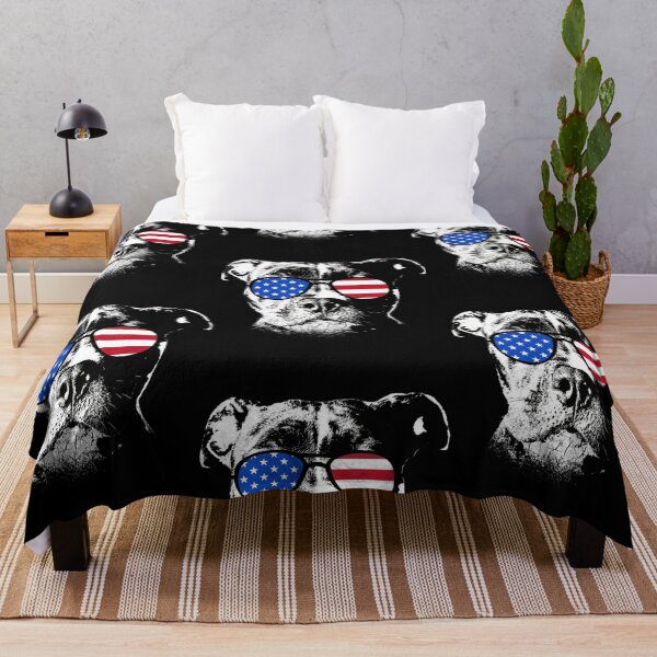 Item preview, Pit bull Dog Lover shirts USA Flag 4th of july designed and sold by Carrie Schroeder.
