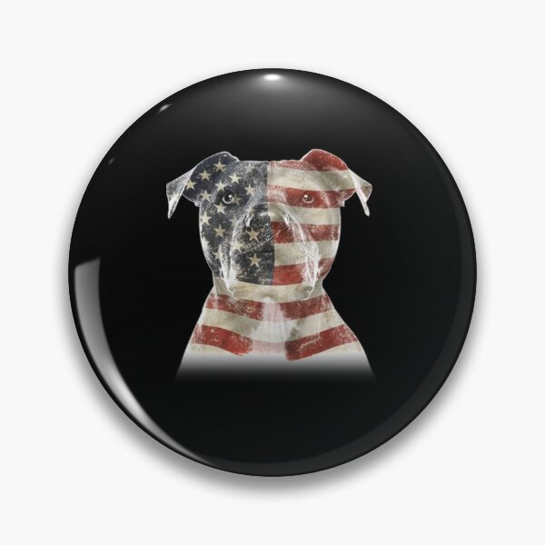 Item preview, Pitbull American Flag 4th Of July Gift designed and sold by Carrie Schroeder.