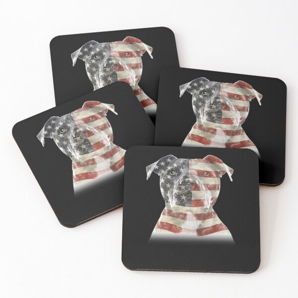 Item preview, Pitbull American Flag 4th Of July Gift designed and sold by Carrie Schroeder.