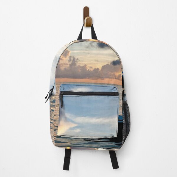 Item preview, Dinghy Boat In Sea At Sunset designed and sold by sandyholly.