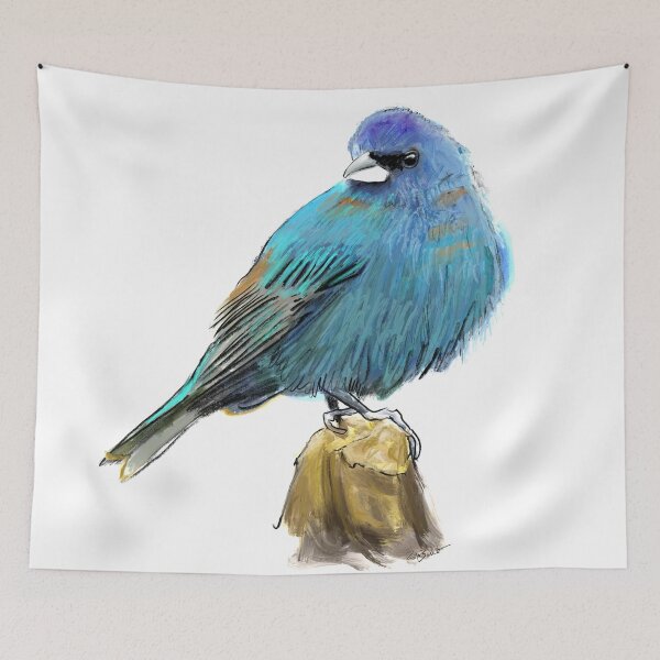 Item preview, Indigo Bunting  designed and sold by Ryan Biddle.