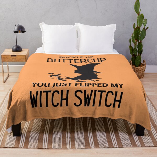 Item preview, Buckle Up Buttercup You Just Flipped My Witch Switch designed and sold by aniicreates.