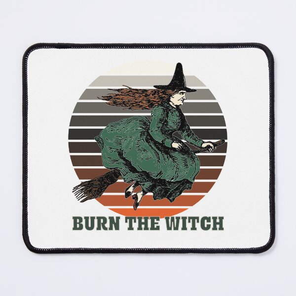 Item preview, Burn the Witch - Halloween - green and sunset designed and sold by hasbeenz.