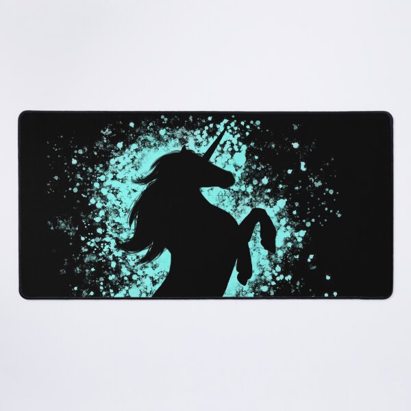 Item preview, Magical Blue Unicorn Silhouette designed and sold by Lady-Lilac.