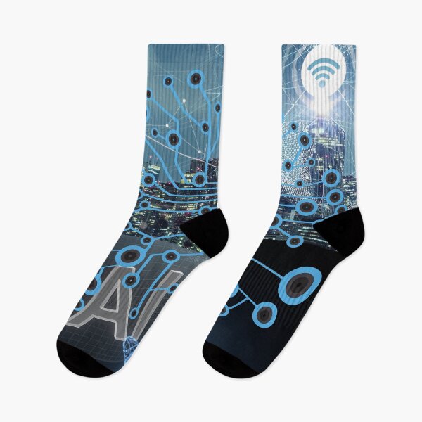 Item preview, AI Journey - Futuristic World designed and sold by myteebaq.