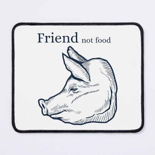 Item preview, Friend Not Food Piggy designed and sold by MOP-tees.
