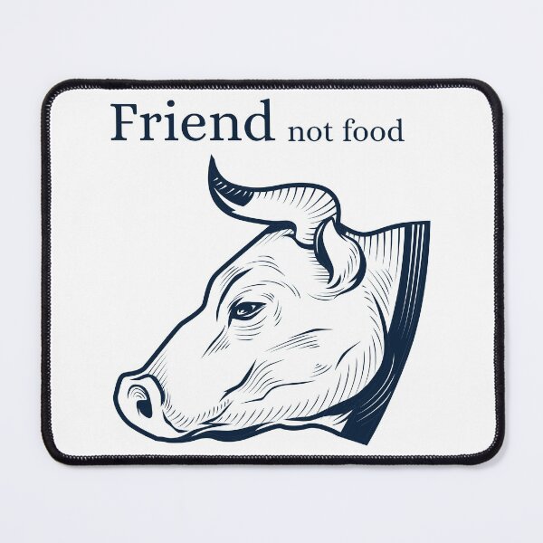 Item preview, Friend Not Food Moo Moo Cow designed and sold by MOP-tees.