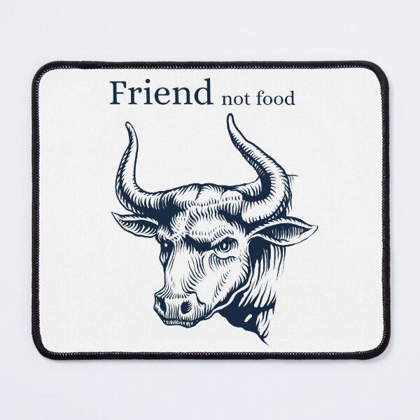 Item preview, Friend Not Food Bull Cow designed and sold by MOP-tees.