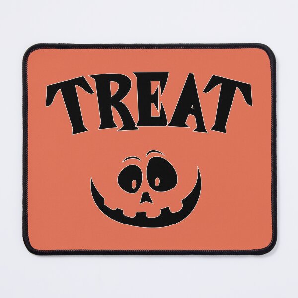 Item preview, Treat - Siblings or Family set - Halloween - trick or treat - Black and orange with a pumpkin face designed and sold by hasbeenz.