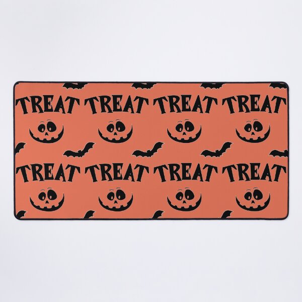 Item preview, Treat - Siblings or Family set - Halloween - trick or treat - Black and orange with a pumpkin face designed and sold by hasbeenz.