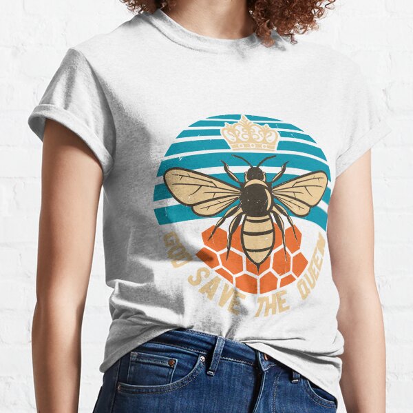 god save the queen bee t shirt