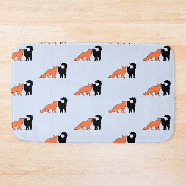 Item preview, Jamie & Claire Feeling Spicy (Black & Orange Cats) designed and sold by andmarstan.