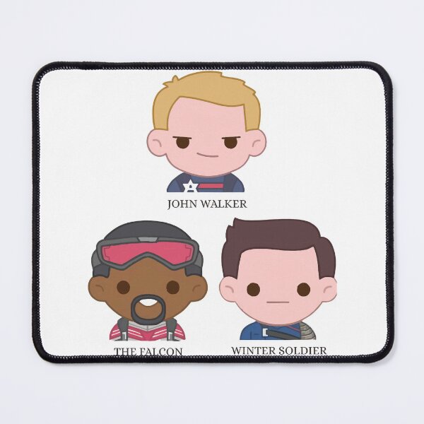 Item preview, Funny Man The Falcon And The Winter Soldier Emoji 3 Halloween designed and sold by MarleeDickens.