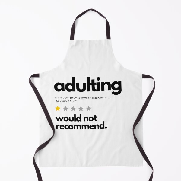 Item preview, Adulting Would Not Recommend - sandysan designed and sold by sandy-san.