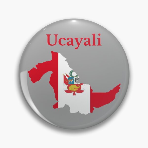 Item preview, Ucayali Region Map Design, Peru designed and sold by marosharaf.