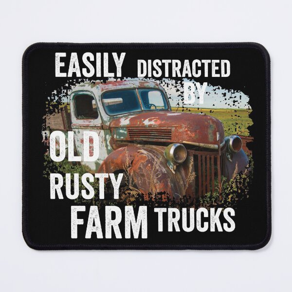 Item preview, Vintage fun; Easily distracted by old rusty farm trucks designed and sold by Department61.