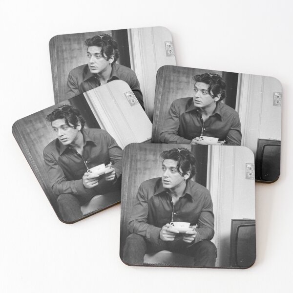 Item preview, Al Pacino drinking coffee  designed and sold by Leafyblues.