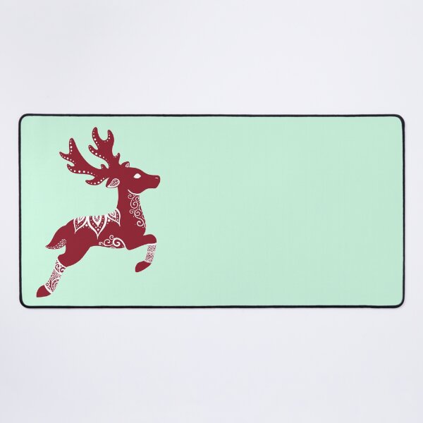 Item preview, Red and White Reindeer Sweater Design designed and sold by Lady-Lilac.