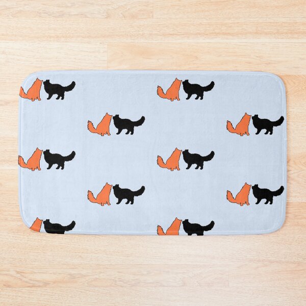 Item preview, Jamie & Claire Telling Secrets (Black & Orange Cats) designed and sold by andmarstan.