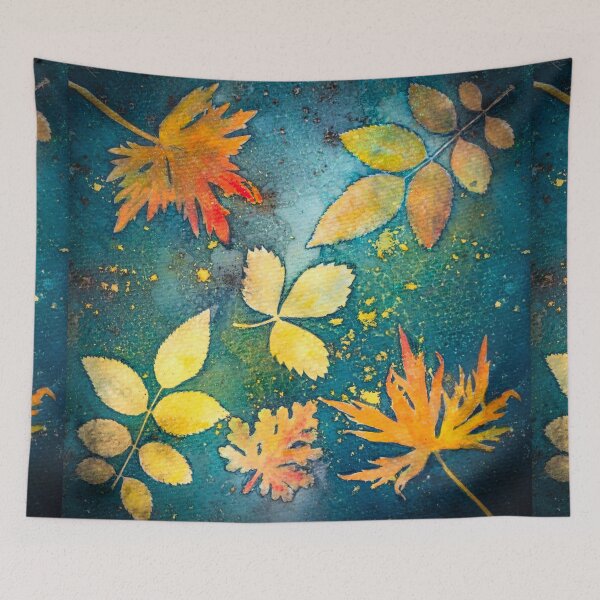 Item preview, Botanical cyanotype 3 designed and sold by Red Witch Art.