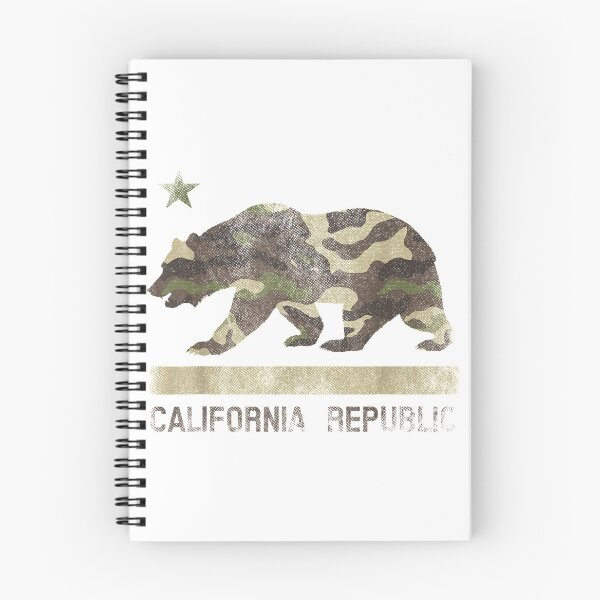 Item preview, Camouflage California Republic Flag Bear Star Cali LA designed and sold by CaliforniaStore.
