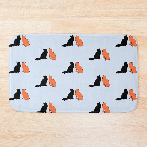 Item preview, Jamie & Claire Twinning (Black & Orange Cats) designed and sold by andmarstan.
