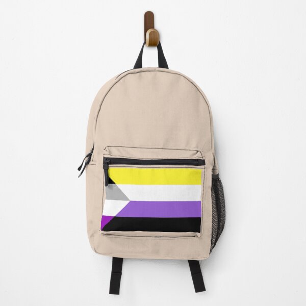 Item preview, Asexual Nonbinary flag colors designed and sold by StickerPolitics.
