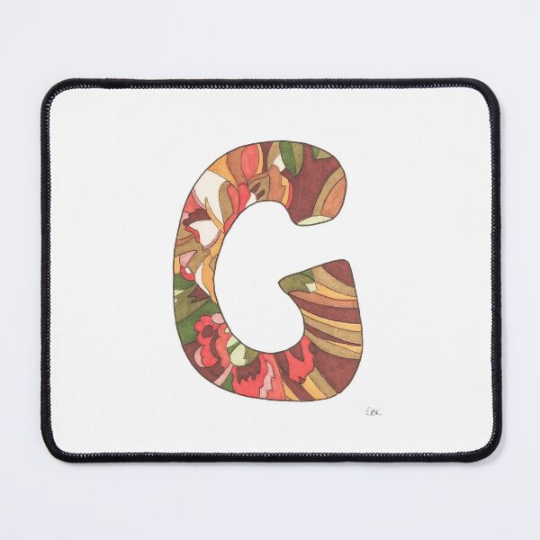 Item preview, Initial G #1 designed and sold by ErinBrieArt.