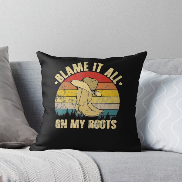 Item preview, Blame It All On My Roots Country Music Lover designed and sold by Ngothanhvinh.