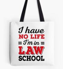 Je n'ai pas de vie, je suis en école de droit Sac bandoulière
