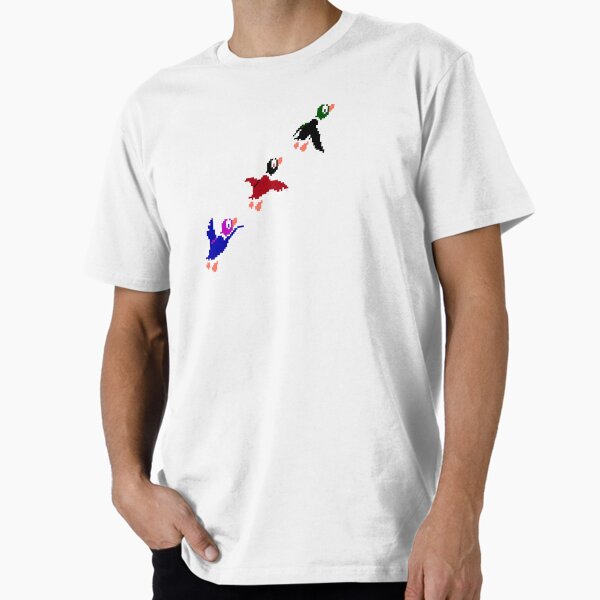 Item preview, Duck Hunt Ducks Sprite designed and sold by The Sprite Guy.