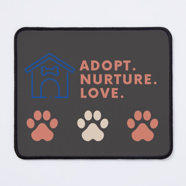 Item preview, Adopt Nurture Love - Dog Care designed and sold by myteebaq.