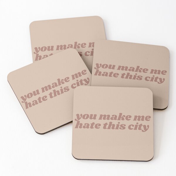 Item preview, you make me hate this city|Happier than ever| Billie eilish  designed and sold by Lavannya.