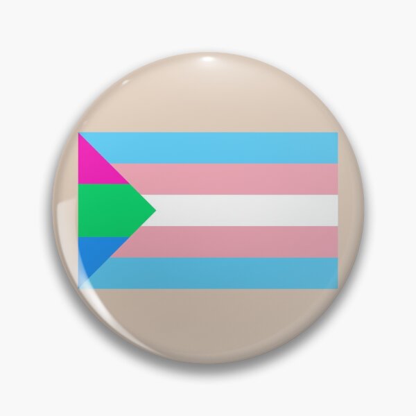 Item preview, Poly Trans flag colors designed and sold by StickerPolitics.