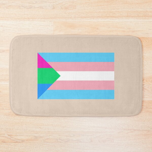 Item preview, Poly Trans flag colors designed and sold by StickerPolitics.